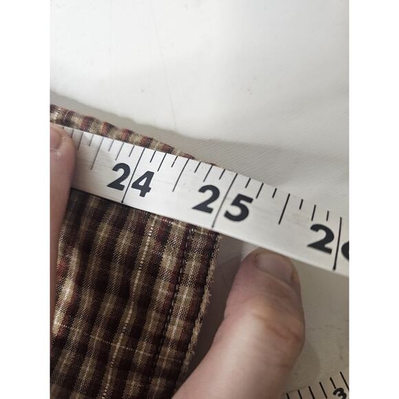 Columbia Mens X-Large Brown Nylon Long Sleeve Chest Pocket Hike Fish - Picture 9 of 13